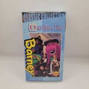 Barney - Once Upon a Time VHS 1996 TV Movie Classic Collection
